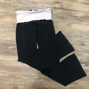 Hard Tail white trim fold over pants
